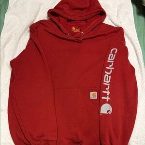 Carhartt Men's Bold Red Hoodie